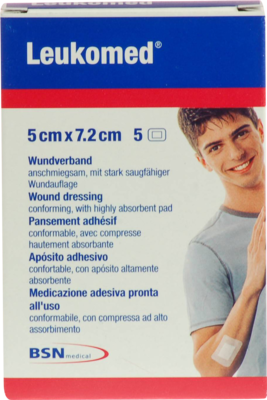 LEUKOMED sterile Pflaster 5x7,2 cm