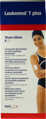 LEUKOMED transp.plus sterile Pflaster 10x30 cm
