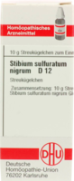 STIBIUM SULFURATUM NIGRUM D 12 Globuli