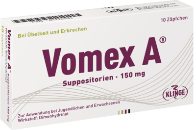 VOMEX A 150 mg Suppositorien