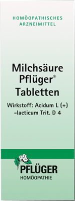 MILCHSÄURE Pflüger Tabletten