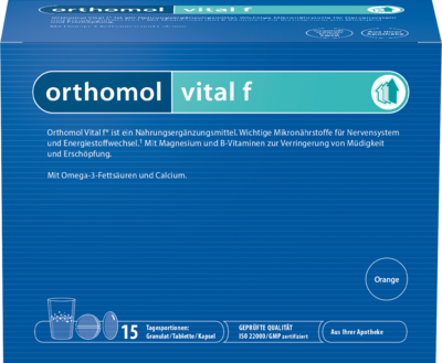ORTHOMOL Vital F Granulat/Kap./Tabl.Kombip.15 Tage