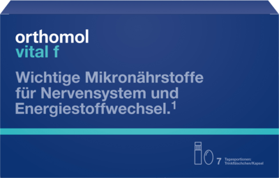ORTHOMOL Vital F Trinkfläschchen/Kaps.Kombipack.