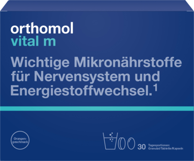 ORTHOMOL Vital M Granulat/Kap./Tabl.Kombip.30 Tage