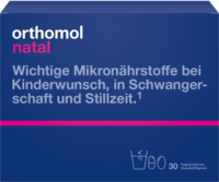ORTHOMOL Natal Granulat/Kapseln 30 Btl.Kombipack.