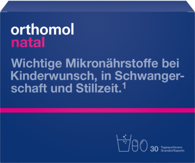 ORTHOMOL Natal Granulat/Kapseln 30 Btl.Kombipack.
