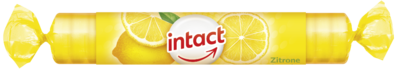 INTACT Traubenzucker Rolle Zitrone