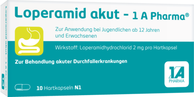 LOPERAMID akut-1A Pharma Hartkapseln