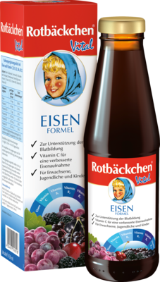 RABENHORST Rotbäckchen Mama Eisen+ Saft