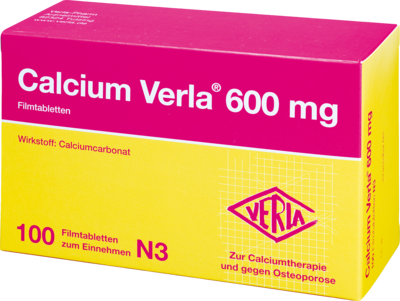 CALCIUM VERLA 600 mg Filmtabletten