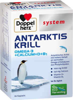DOPPELHERZ Antarktis Krill system Kapseln