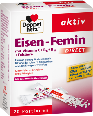DOPPELHERZ Eisen-Femin DIRECT Pellets