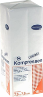 ES-KOMPRESSEN unsteril 7,5x7,5 cm 16fach