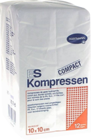 ES-KOMPRESSEN unsteril 10x10 cm 12fach