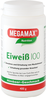EIWEISS 100 Himbeer Quark Megamax Pulver
