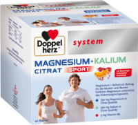 DOPPELHERZ Magnesium+Kalium Citrat system Granulat