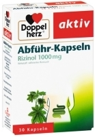 DOPPELHERZ Abführ-Kapseln Rizinol 1.000 mg