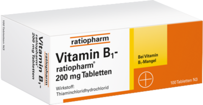 VITAMIN B1-RATIOPHARM 200 mg Tabletten
