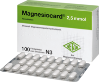 MAGNESIOCARD 2,5 mmol Filmtabletten