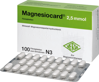MAGNESIOCARD 2,5 mmol Filmtabletten