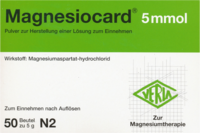 MAGNESIOCARD 5 mmol Plv.z.Her.e.Lsg.z.Einnehmen