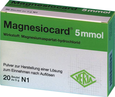 MAGNESIOCARD 5 mmol Plv.z.Her.e.Lsg.z.Einnehmen