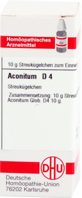 ACONITUM D 4 Globuli