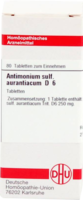 ANTIMONIUM SULFURATUM aurantiacum D 6 Tabletten
