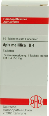 APIS MELLIFICA D 4 Tabletten