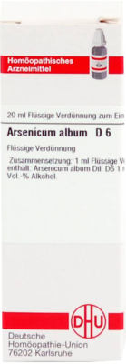 ARSENICUM ALBUM D 6 Dilution
