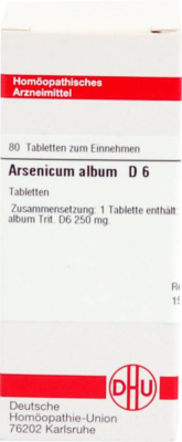 ARSENICUM ALBUM D 6 Tabletten