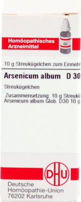 ARSENICUM ALBUM D 30 Globuli