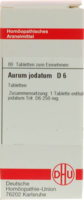 AURUM JODATUM D 6 Tabletten