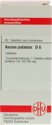 AURUM JODATUM D 6 Tabletten