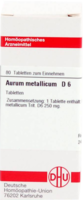 AURUM METALLICUM D 6 Tabletten