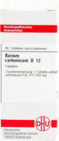 BARIUM CARBONICUM D 12 Tabletten