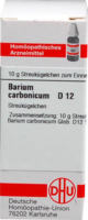 BARIUM CARBONICUM D 12 Globuli