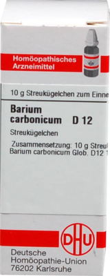 BARIUM CARBONICUM D 12 Globuli