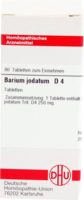 BARIUM JODATUM D 4 Tabletten