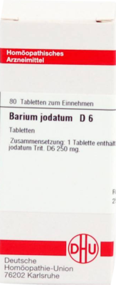BARIUM JODATUM D 6 Tabletten