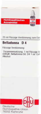 BELLADONNA D 4 Dilution