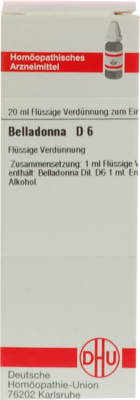 BELLADONNA D 6 Dilution