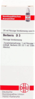 BERBERIS D 3 Dilution