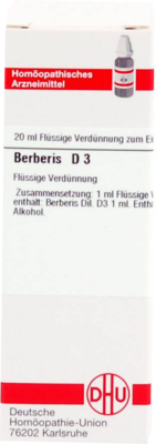BERBERIS D 3 Dilution