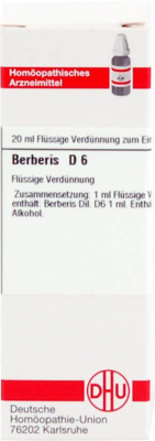 BERBERIS D 6 Dilution