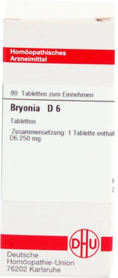 BRYONIA D 6 Tabletten
