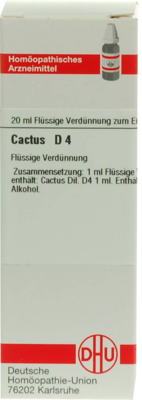 CACTUS D 4 Dilution