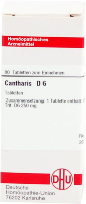 CANTHARIS D 6 Tabletten