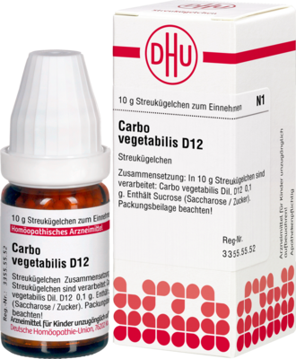 CARBO VEGETABILIS D 12 Globuli