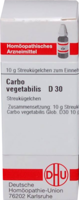 CARBO VEGETABILIS D 30 Globuli